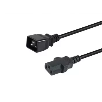 Equip 112140 maitinimo laidas juodas 1,8 m IEC C20 IEC C13