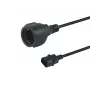 Equip 112106 maitinimo laidas juodas 0.25 m IEC C14 CEE7/3