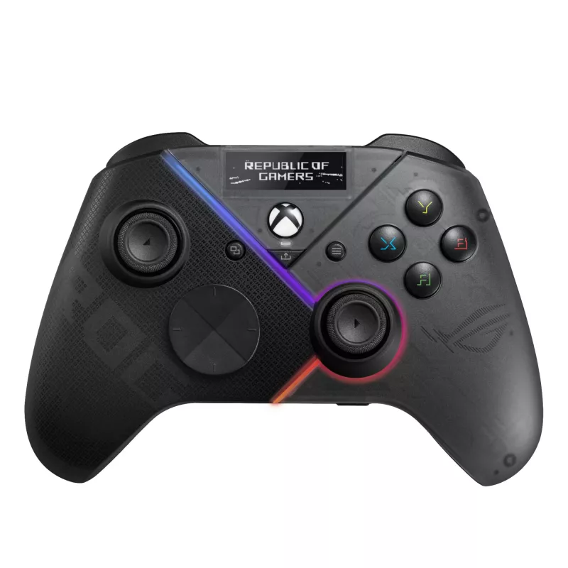 ASUS ROG Raikiri Pro juodas Bluetooth/USB žaidimų pultelis analoginis / skaitmeninis PC, Xbox One, Xbox One S, Xbox One X, Xbox Series S, Xbox Series X
