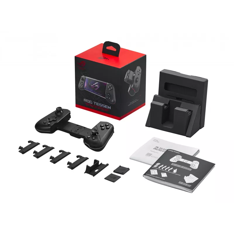 ASUS ROG Tessen juoda, pilka USB 3.2 Gen 1 (3.1 Gen 1) žaidimų pultelis analoginis / skaitmeninis Android