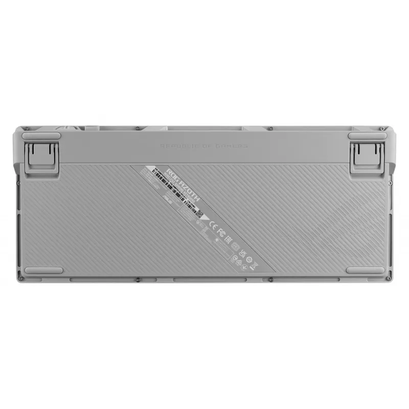 ASUS ROG Azoth White klaviatūra žaidimams USB + RF belaidis + Bluetooth QWERTZ vokiška