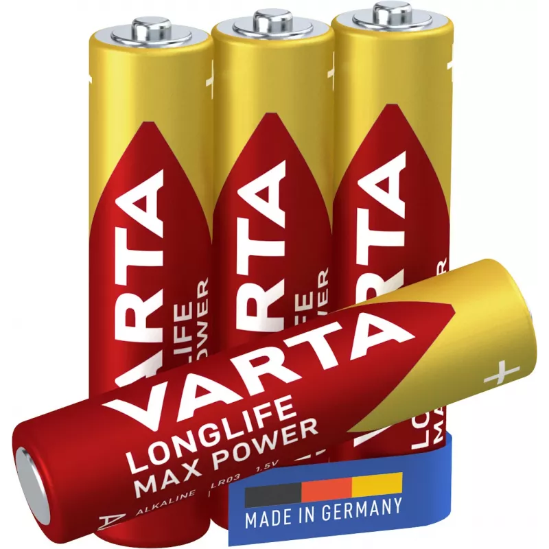 VARTA Battery Longlife Max Power Micro Aaa Lr03 1x4