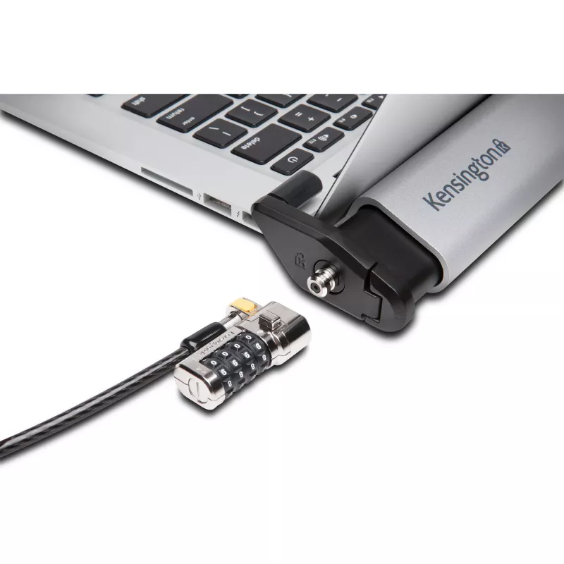 Kensington Laptop Locking Station 2.0 be užrakto, skirtas komplektuoti su pagrindinio rakto užraktais