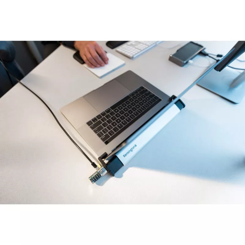 Kensington Laptop Locking Station 2.0 be užrakto, skirtas komplektuoti su pagrindinio rakto užraktais