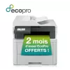 Brother DCP-L3555CDW daugiafunkcis spausdintuvas Lazerinis A4 600 x 2400 DPI 26 psl./min. Wi-Fi
