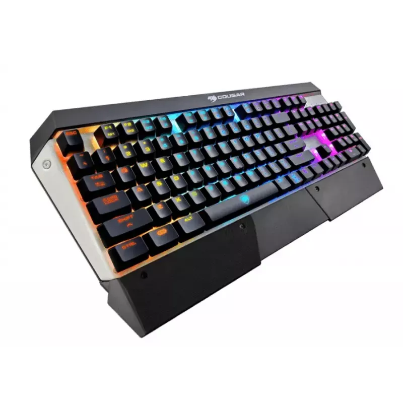 COUGAR CGR-WM1MB-ATR klaviatūra, žaidimų, USB, QWERTY, anglų k., aliuminio, juoda