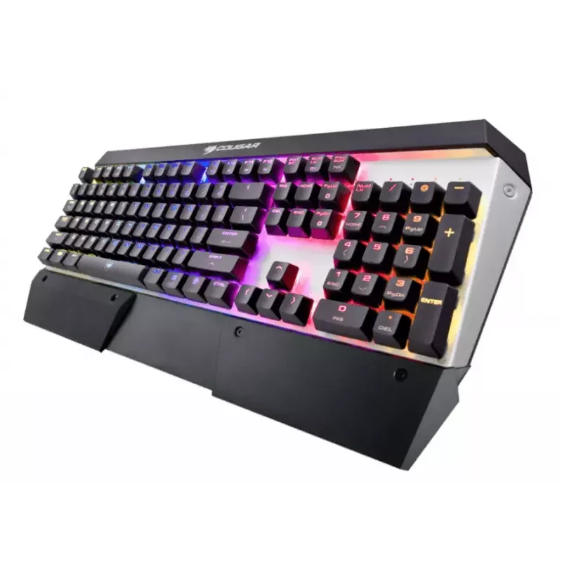 COUGAR CGR-WM1MB-ATR klaviatūra, žaidimų, USB, QWERTY, anglų k., aliuminio, juoda