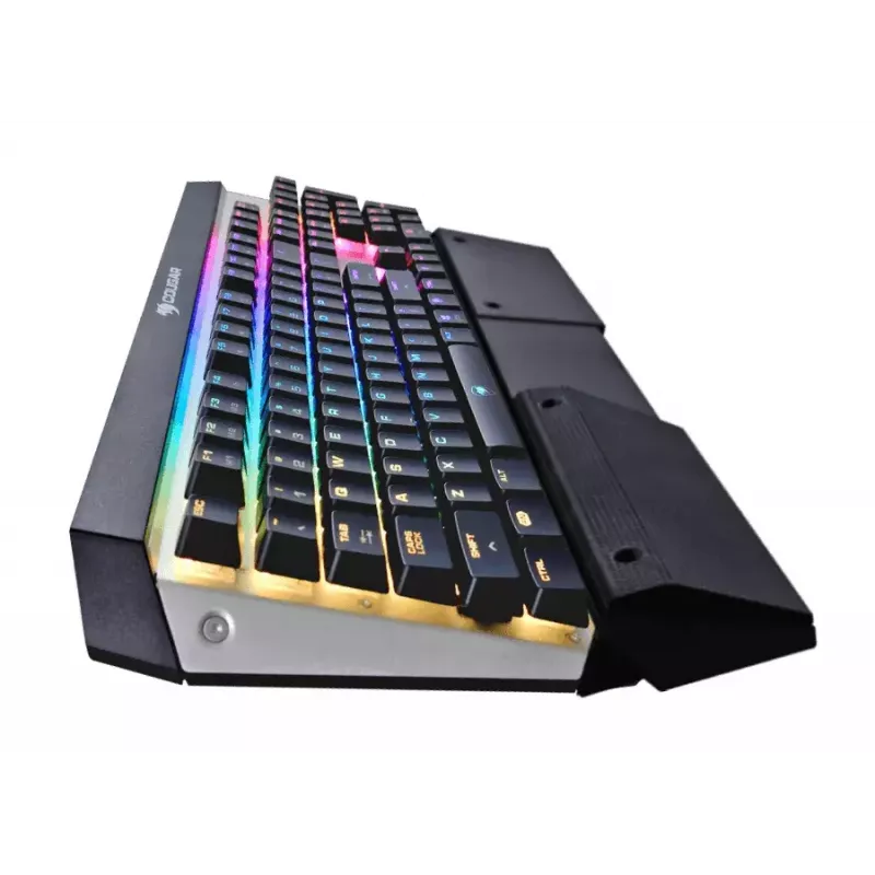 COUGAR CGR-WM1MB-ATR klaviatūra, žaidimų, USB, QWERTY, anglų k., aliuminio, juoda