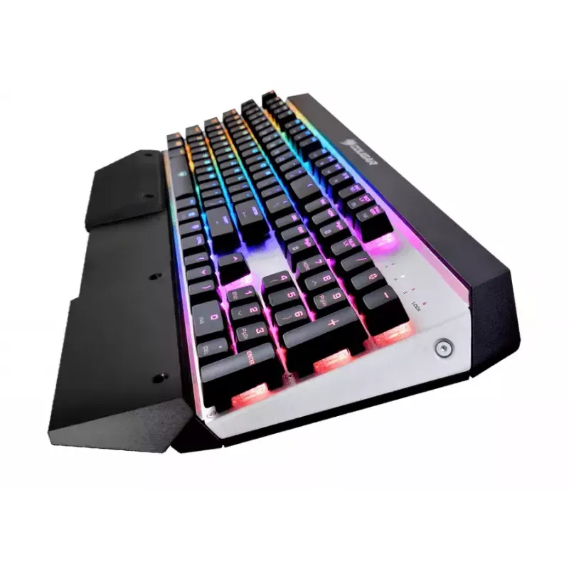 COUGAR CGR-WM1MB-ATR klaviatūra, žaidimų, USB, QWERTY, anglų k., aliuminio, juoda