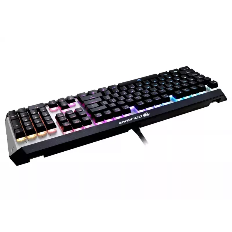 COUGAR CGR-WM1MB-ATR klaviatūra, žaidimų, USB, QWERTY, anglų k., aliuminio, juoda