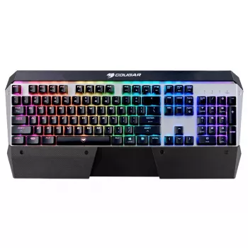 COUGAR CGR-WM1MB-ATR klaviatūra, žaidimų, USB, QWERTY, anglų k., aliuminio, juoda