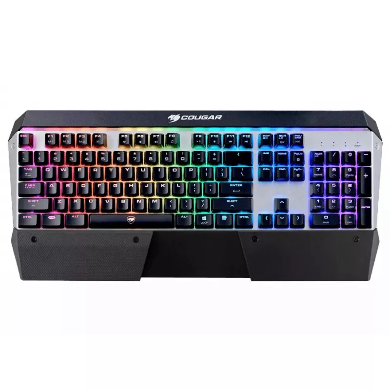 COUGAR CGR-WM1MB-ATR klaviatūra, žaidimų, USB, QWERTY, anglų k., aliuminio, juoda