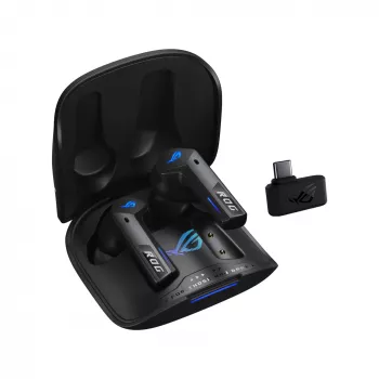 ASUS ROG Cetra True Wireless Speednova ausinės True Wireless Stereo (TWS) į ausis įdedamos žaidimų Bluetooth juodos