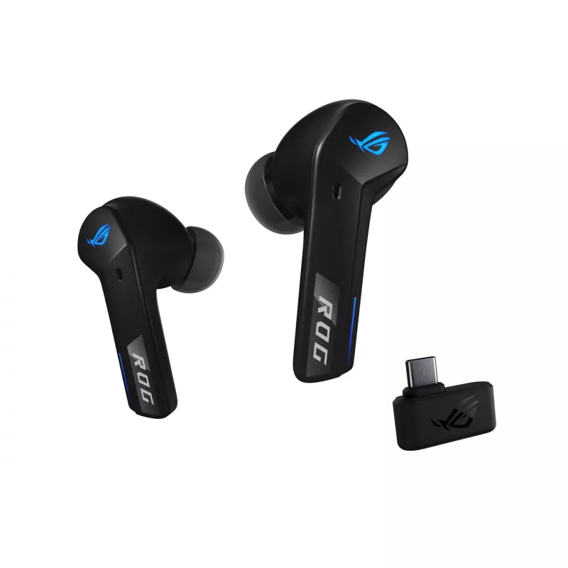 ASUS ROG Cetra True Wireless Speednova ausinės True Wireless Stereo (TWS) į ausis įdedamos žaidimų Bluetooth juodos