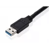 Equip USB 3.0 į SATA adapteris, juodas, 5 Gbit/s, CE, 50 mm, 9,5 mm, 550 mm