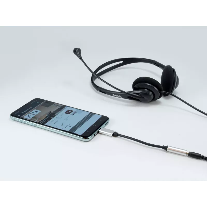 Equip USB-C į 3,5 mm garso DAC adapteris