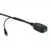 Equip 133348 USB laidas USB 3.2 Gen 1 (3.1 Gen 1) 15 m USB A Juodas