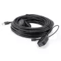 Equip 133348 USB laidas USB 3.2 Gen 1 (3.1 Gen 1) 15 m USB A Juodas