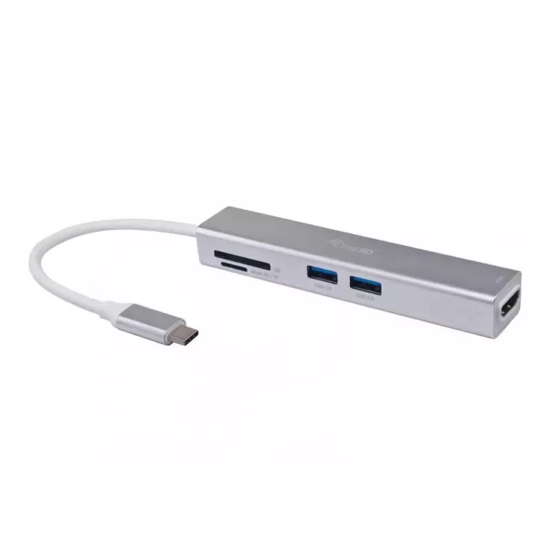 Equip USB-C 5 viename daugiafunkcis adapteris