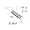 Equip USB-C 5 viename daugiafunkcis adapteris
