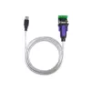 Equip USB-A į Serial RS-422/485 DB9 adapterio laidas, pilka, 1,5 m, USB Type-A, DB-9, vyriškas, vyriškas