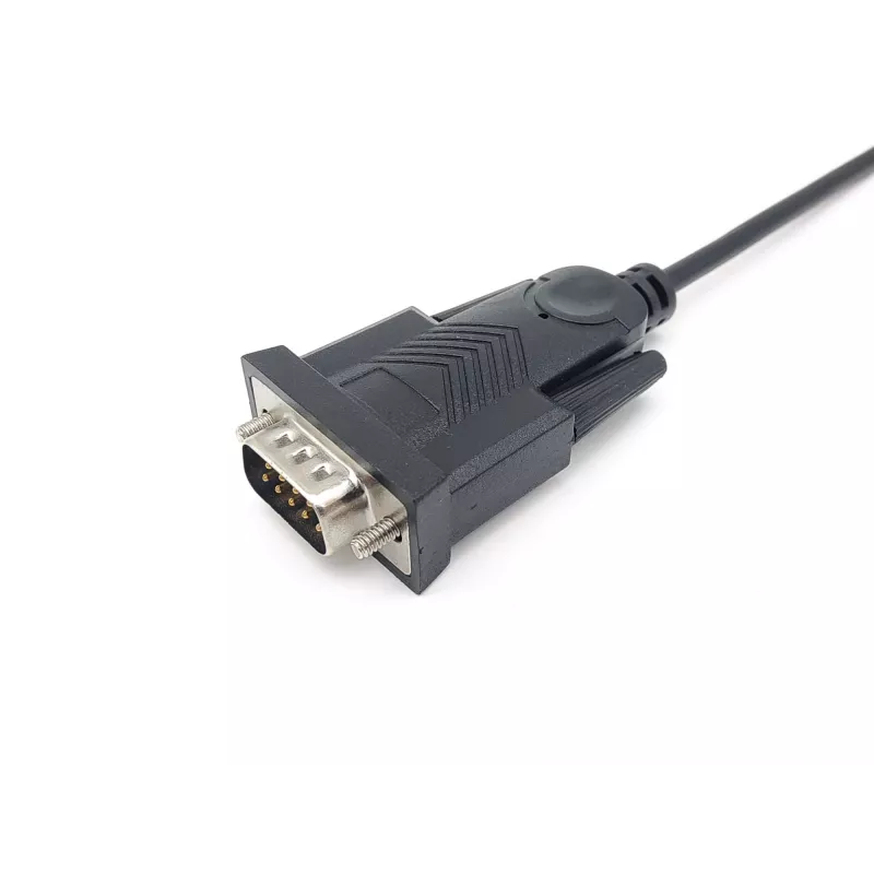 Equip USB-C į Serial DB9 laidas V/V 1,5 m juodas