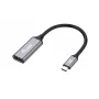 Equip USB-C į HDMI 2.0 adapteris, 4K/60Hz, 0,15 m, USB Type-C, HDMI, vyriškas, moteriškas, tiesus