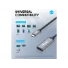 Equip USB-C į HDMI 2.0 adapteris, 4K/60Hz, 0,15 m, USB Type-C, HDMI, vyriškas, moteriškas, tiesus