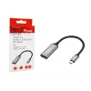 Equip USB-C į HDMI 2.0 adapteris, 4K/60Hz, 0,15 m, USB Type-C, HDMI, vyriškas, moteriškas, tiesus