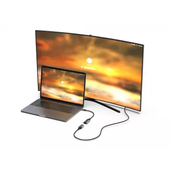 Equip USB-C prie DisplayPort 1.4 adapteris 8K 30Hz 0.15m