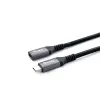 Equip USB 3.2 Gen 2 C į C ilginamasis laidas, V/P, 0.5 m, 4K/60Hz, 10Gbps
