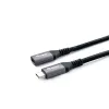 Equip USB 3.2 Gen 2 C į C prailginimo kabelis, M/F, 1,0 m, 4K/60Hz, 10Gbps