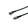 Equip USB 2.0 C į C 90° kampu kabelis, V/V, 3,0 m, 100 W su Emark lustu