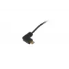 Equip USB 2.0 C į C 90° kampuotas spiralinis laidas M/M 1 m juodas
