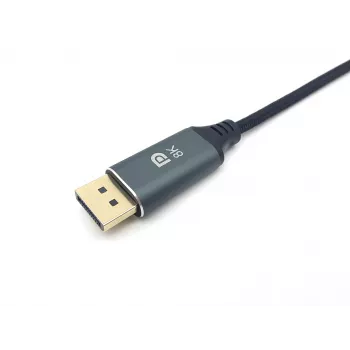Equip USB-C į DisplayPort aukštos kokybės laidas, M/M, 1,0 m, 8K/60Hz