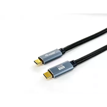 Equip USB 3.2 Gen 2 C į C kabelis, M/M, 2,0 m, 5 A, PD 100 W, 4K/60 Hz, 10 Gbps