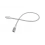 Equip USB 3.2 Gen 2 C į C ilginimo kabelis, 1,0 m, M/F, 4K/60 Hz, 10 Gb/s, baltas