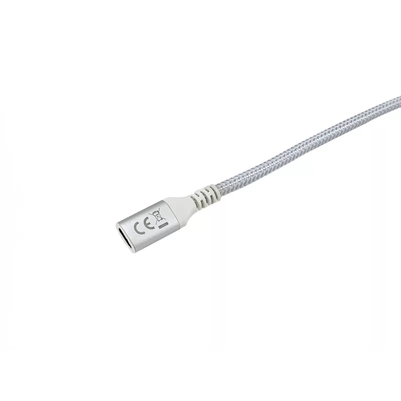 Equip USB 3.2 Gen 2 C į C ilginimo kabelis, 1,0 m, M/F, 4K/60 Hz, 10 Gb/s, baltas