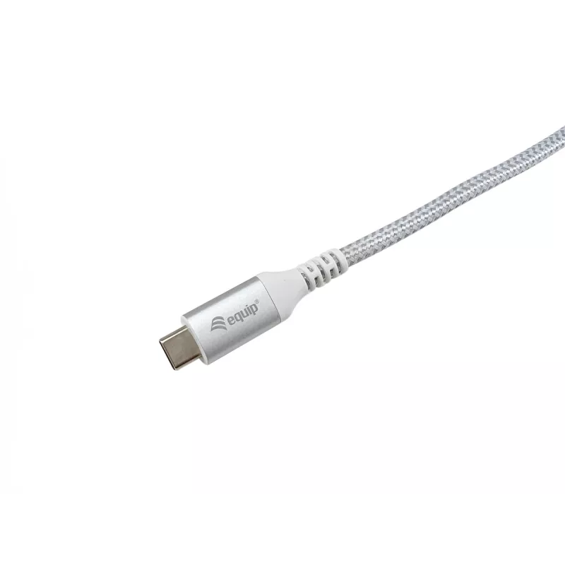 Equip USB 3.2 Gen 2 C į C ilginimo kabelis, 1,0 m, M/F, 4K/60 Hz, 10 Gb/s, baltas