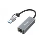 Equip USB-C į 2,5 Gigabit Ethernet tinklo adapteris (USB-C+A)
