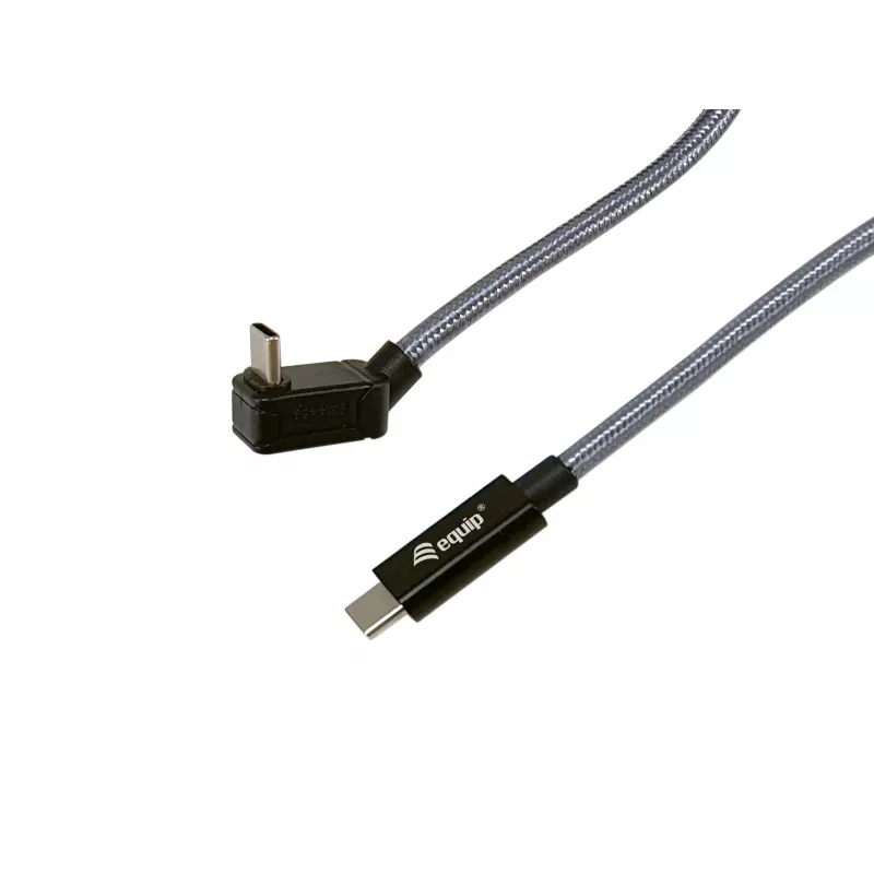 Equip USB 3.2 Gen 2x2 C į C U kištuko laidas, 2,0 m, juodas, M/M, PD240W, 4K/60Hz, 20 Gbps
