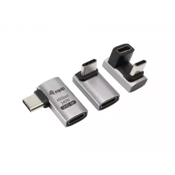 Equip USB 4 C į C adapteris, 40 Gbps, PD 240 W, 3 vnt. pakuotė