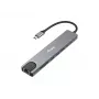 Equip USB-C 8 viename daugiafunkcis adapteris, laidinis, USB Type-C, 100 W, 1000 Mbit/s, 1000BASE-T, IEEE 802.3ab