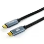 USB C į C kabelis EQUIP 3,0 m — USB 3.2 Gen 2 (10 Gbps), PD100W, 4K/60Hz, juodas