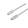 USB-C į USB-C kabelis EQUIP 3,0 m — USB 3.2 Gen 2, 10 Gbps, PD 100W, 4K/60Hz, balta