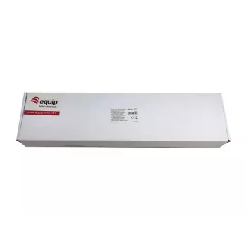 Equip 327316 Premium 16 prievadų Cat.5e ekranuotas sąrankos skydelis, šviesiai pilkas