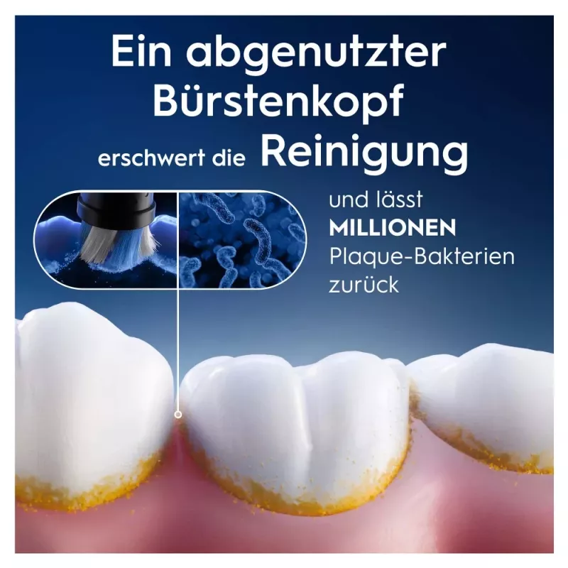 Oral-B iO Ultimate Clean pakaitinės šepetėlių galvutės, baltos, 2 vnt.