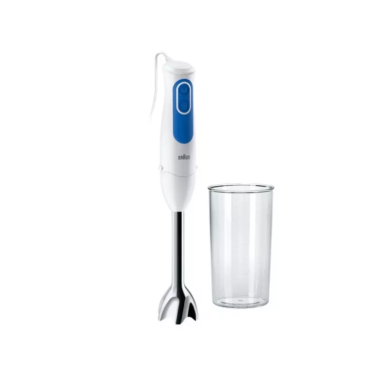Braun MQ 3000 WH Smoothie+ 0,6 L panardinamasis trintuvas 700 W mėlynas, baltas