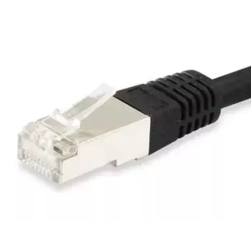 Tinklo kabelis Equip Cat.6A Platinum S/FTP RJ-45 1,0 m juodas