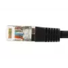 Tinklo kabelis Equip Cat.6A Platinum S/FTP RJ-45 1,0 m juodas
